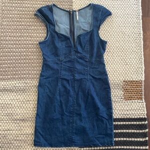 Free people denim dress